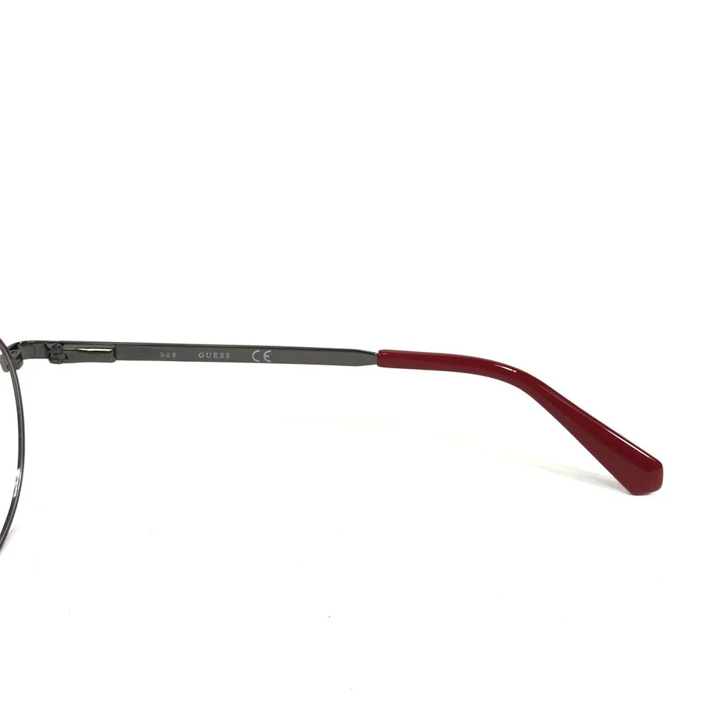 Guess Eyeglasses Frames GU1969 006 Grey Round Full Wire Rim 50-21-145